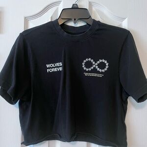 Darc Sport SHE Wolves Forever Crop Tee – Size S – Limited Edition 9/500
